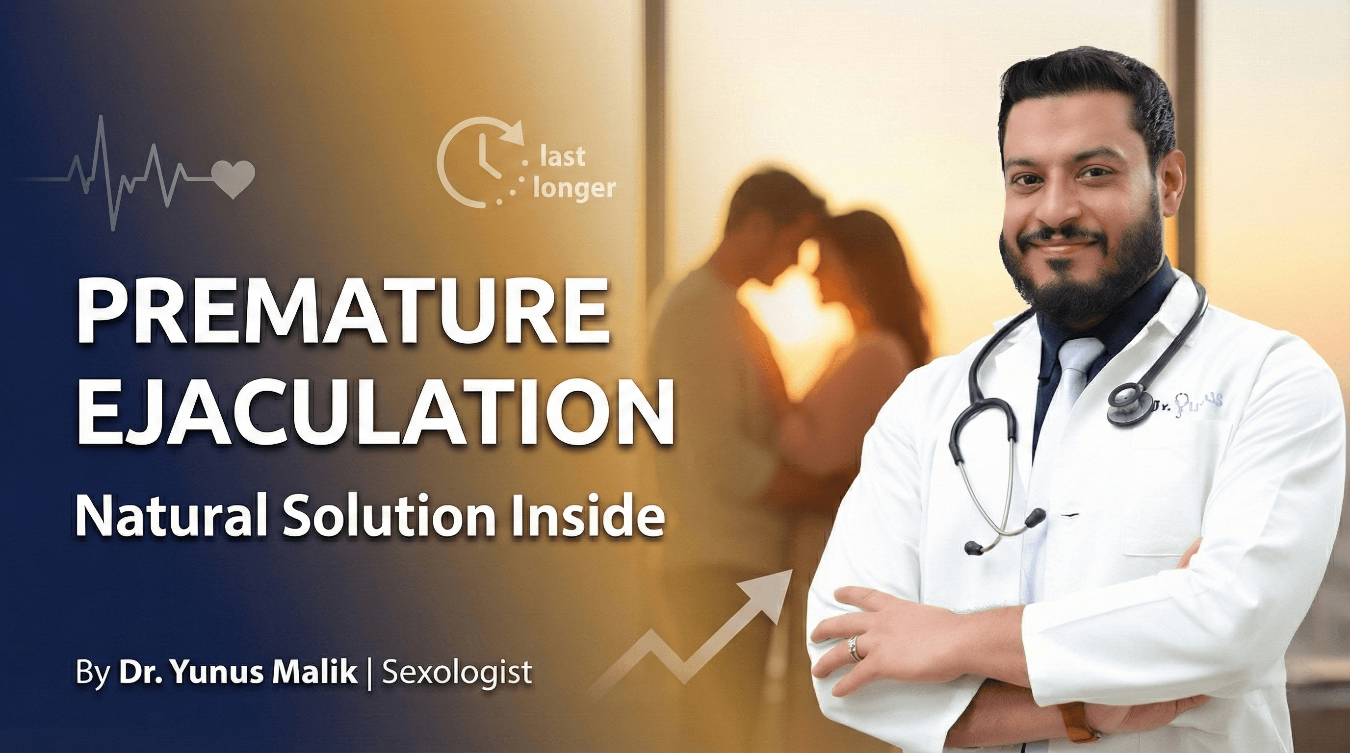 Premature ejaculation training issue, not disease.